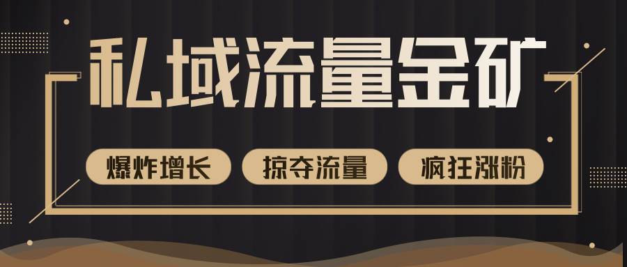 价值2200元私域流量的金矿,循环获取各大媒体精准流量,无限复制网红的精准流量!-老胡轻创社