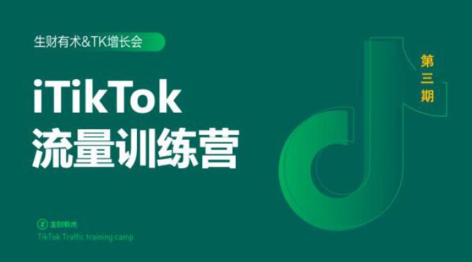 2020最新TikTok流量增长训练营(完结)附PPT-老胡轻创社