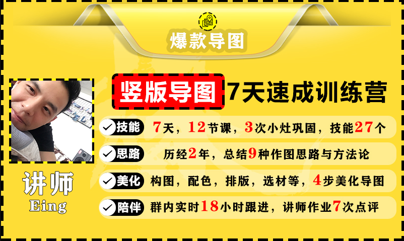 价值1388元【爆款导图】训练营 一张图吸粉800+，学完你也可以-老胡轻创社