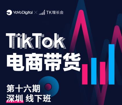 TK电商带货线下班第十六期(深圳站),从0到1带货出单-老胡轻创社