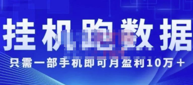 猎人电商:挂机数跑据,只需一部手即机可月盈利10万+(内玩部法)价值4988元-老胡轻创社