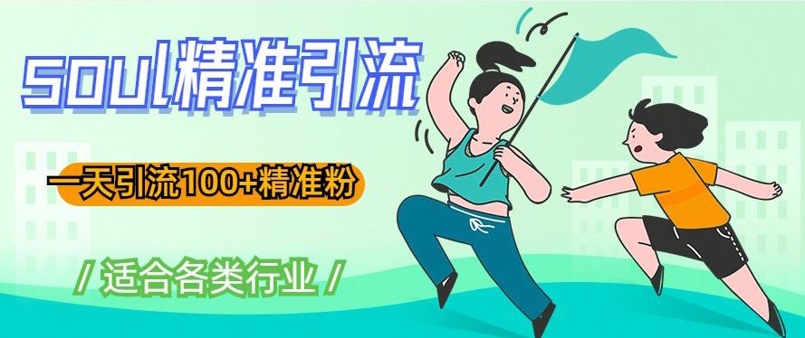 soul精准引流系列课程,一天引流100+精准粉,适合各类行业-老胡轻创社