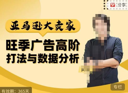 阿甘·亚马逊大卖家广告高阶打法与数据分析,走出传统广告误区;揭秘大卖惯用打法;数据驱动广告决策-老胡轻创社