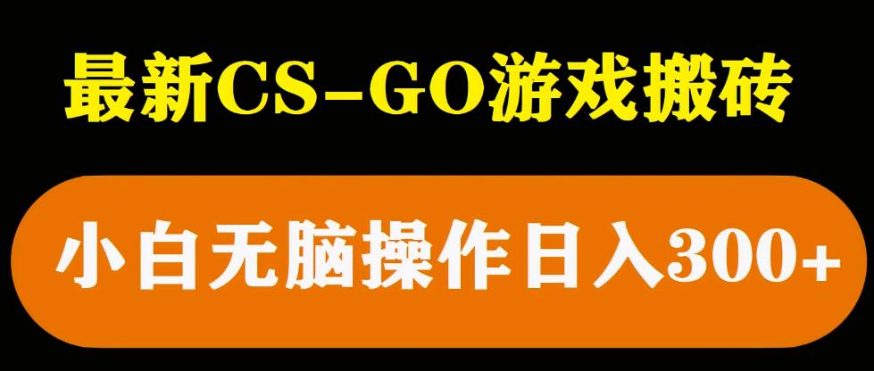 最新csgo游戏搬砖游戏,无需挂机小白无脑也能日入300+-老胡轻创社