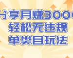 淘宝无货源店群无违规单类目玩法,轻松月赚300(视频教程)售价1380元-老胡轻创社