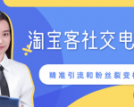 某站内部课程：淘宝客社交电商裂变，精准引流和粉丝裂变模式详解（共6节视频）-老胡轻创社