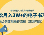 狂赚计划:轻松月入3W+的电子书项目,从0到变现操作流程,亲测有效-老胡轻创社