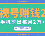 影视号赚钱项目2.0,无需电脑,一部手机剪出每月2W+收入-老胡轻创社