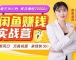 闲鱼赚钱实战营,一部手机,无需货源,玩闲鱼轻松月入2万+-老胡轻创社