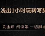 引流脚本实战课：1小时深入浅出视频实操讲解，教你0基础学会写引流脚本-老胡轻创社