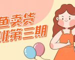 强子日志闲鱼卖货初级班第三期:新手0基础学习闲鱼卖货赚钱,月入过万-老胡轻创社