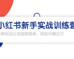 龟课·小红书新手实战训练营:多种变现玩法,轻松玩转小红书月赚过万-老胡轻创社