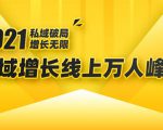 2021私域增长万人峰会：新一年私域最新玩法，6个大咖分享他们最新实战经验-老胡轻创社