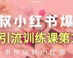 狼叔小红书爆款推广引流训练课第12期,手把手带你玩转小红书-老胡轻创社