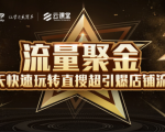 淘宝大学:流量聚金14天快速玩转直搜,超引爆店铺流量,价值8800元-老胡轻创社