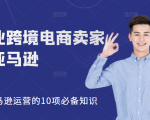 职业跨境电商卖家聊亚马逊:亚马逊运营的10项必备知识,12堂课让你看懂亚马逊运营-老胡轻创社