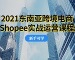 2021东南亚跨境电商Shopee实战运营课程,0基础、0经验、0投资的副业项目-老胡轻创社
