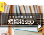 未来新趋势,布局短视频SEO,如何利用抖音SEO免费获得精准流量(3节课)-老胡轻创社