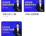 湛北·抖音小店入门进阶高阶合集，八大玩法打造百万店铺-老胡轻创社