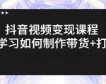 抖音短视频变现课程:带你学习如何制作带货+打造IP【41节】-老胡轻创社