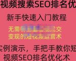 宋老师·短视频搜索SEO优化,教你10分钟创作一个短视频,三天排名上第一-老胡轻创社