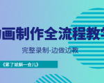 动画制作全流程教学-完整录制-边做边教-《累了就躺一会儿》-老胡轻创社