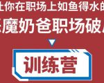 职场破局训练营1.0，教你职场破局之术，从小白到精英一路贯通-老胡轻创社