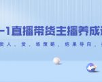 从0-1直播带货主播养成记，直播带货人、货、场策略，结果导向，数据说话-老胡轻创社