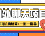 外卖收费998的国外聊天项目，打字一天3-4美金轻轻松松-老胡轻创社