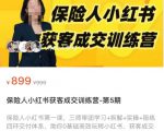 保险人小红书获客成交训练营,0基础高效玩转小红书,可复制的获客成交之路-老胡轻创社