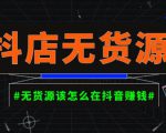 启哥抖店无货源店群陪跑计划,一个人在家就能做的副业,月入10000+-老胡轻创社