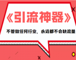 《引流神器》拥有这套系统化的思维,不管做任何行业,永远都不会缺流量(PDF电子书)-老胡轻创社