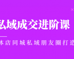 实体同城获客必学私域成交进阶课,实体店同城私域朋友圈打造-老胡轻创社