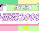 外面卖188抖音最火数码盲盒项目，自己搭建自己玩【全套源码+详细教程】-老胡轻创社