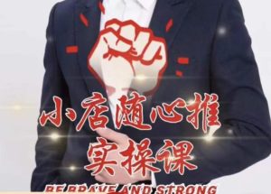 随心推线上课，小店随心推的投放逻辑，投放技巧，快速打标签-老胡轻创社