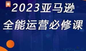 2023亚马逊全能运营必修课,全面认识亚马逊平台+精品化选品+CPC广告的极致打法-老胡轻创社