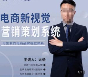 大圣·电商新视觉营销策划系统，可复制的电商品牌视觉识别系统-老胡轻创社