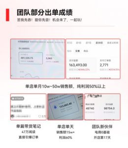 2023小红书电商火爆全网,新晋红利,风口项目,单店收益在3000-30000!-老胡轻创社