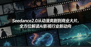 Seedance2.0从动漫爽剧到商业大片,全方位解读AI影视行业新动向-老胡轻创社